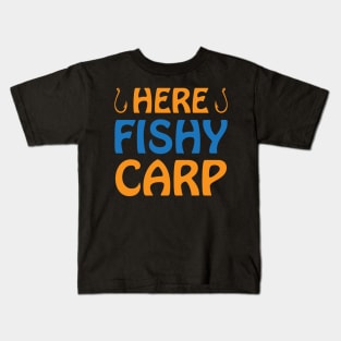 Here fishy carp Kids T-Shirt